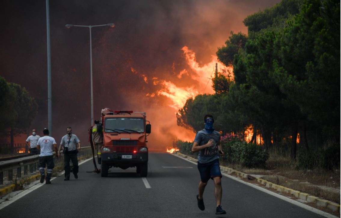 Φωτιά στο Μάτι