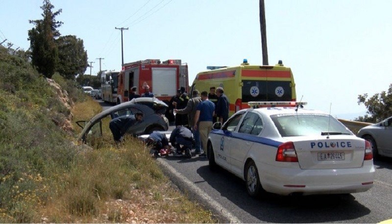 τροχαίο στα Χανιά