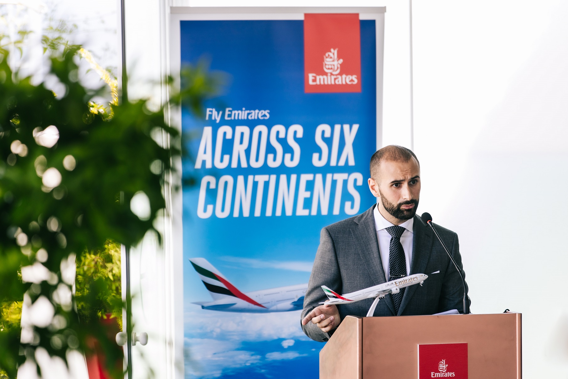 Khalid Al Zarooni, Διευθυντής της Emirates για την Ελλάδα και την Αλβανία