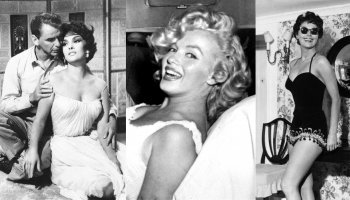 Φρανκ Σινάτρα με Μέριλιν Μονρόε και Άβα Γκάρντνερ