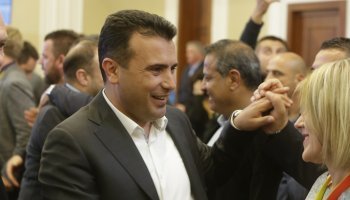 Ζόραν Ζάεφ, πΓΔΜ, Σκόπια