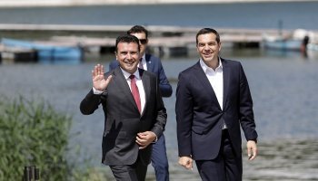 Αλέξης Τσίπρας, Ζόραν Ζάεφ