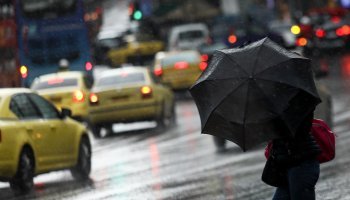 βροχή, ομπρέλα