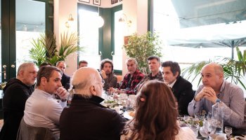 Συνάντηση Μητσοτάκη με μουσικούς