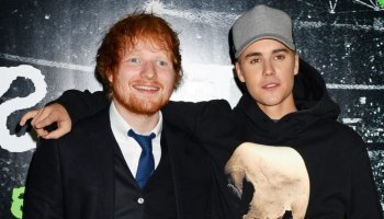 Εντ Σίραν και Τζάστιν Μπίμπερ 