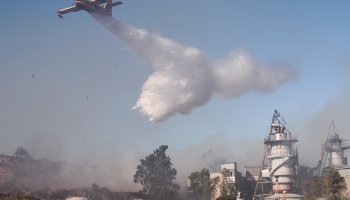 Φωτιά στον ΧΥΤΑ Φυλής