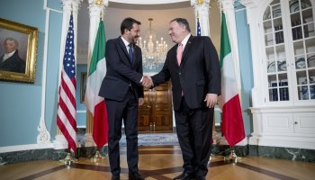 Ο Σαλβίνι στον Λευκό Οίκο