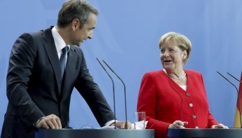 Άνγκελα Μέρκελ, Κυριάκος Μητσοτάκης