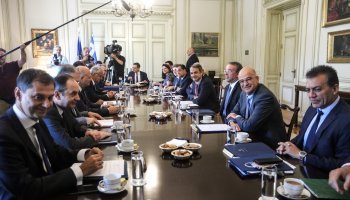 Συνεδρίαση του υπουργικού συμβουλίου, στο Μέγαρο Μαξίμου