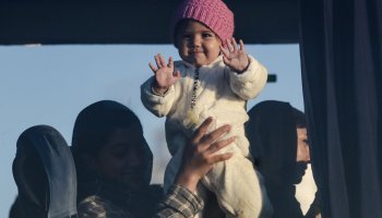 Προσφυγόπουλο από τη Μόρια