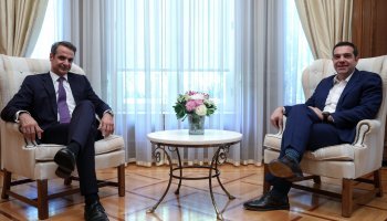 Κυριάκος Μητσοτάκης, Αλέξης Τσίπρας