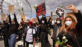 Βέλγιο, διαμαρτυρία, George Floyd