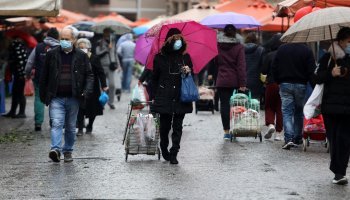 βροχή, Αθήνα