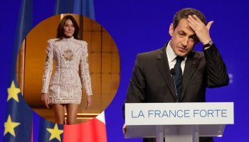 Κάρλα Μπρούνι και Σαρκοζί 