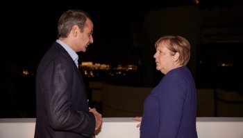 Ανγκελα Μέρκελ - Κυριάκος Μητσοτάκης